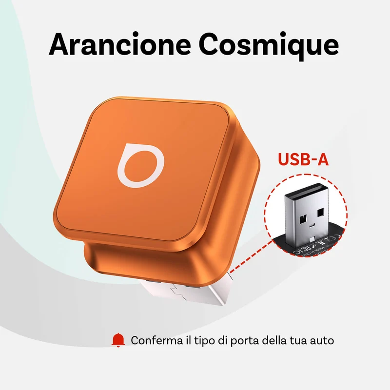 Ottocst® mini cube 3.0 Adapter - Cosmic Orange