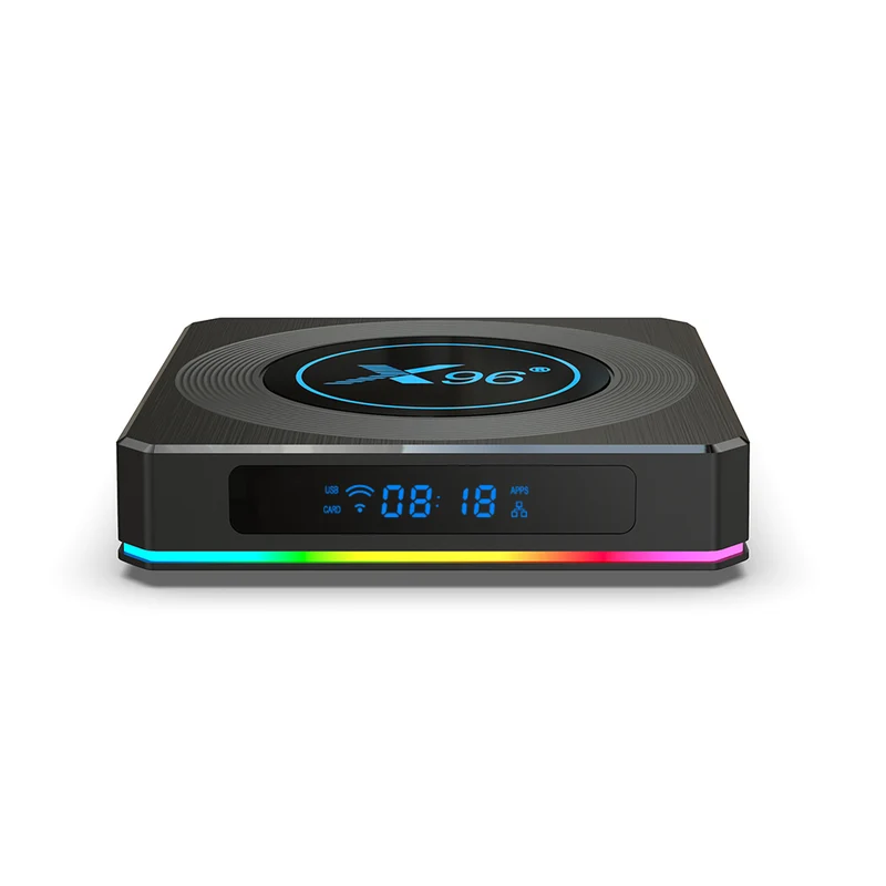 Box TV Amlogic S905X4 Quad Core 4K Android 11 OTT