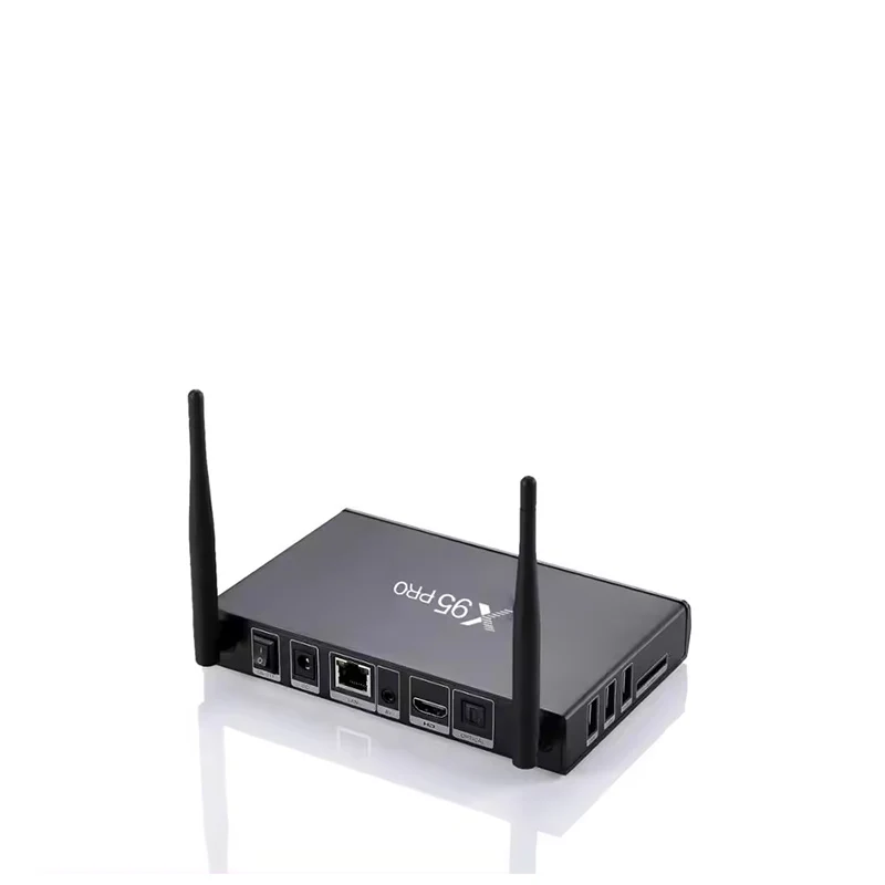 X95Pro Internet TV Box Amlogic S905X Lettore multimediale Ouad-core