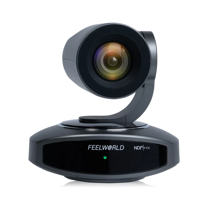FEELWORLD NDI10X Telecamera PTZ NDI 4K Zoom ottico 10X Tracciamento AI HDMI USB IP Telecomando