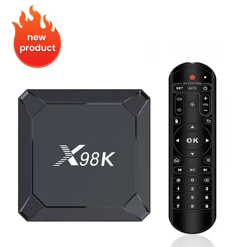 X98K Android 13 Rockchip RK3528 Quad Core TV-Box