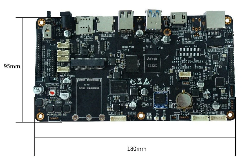 Scheda segnaletica digitale Android Amlogic S922X