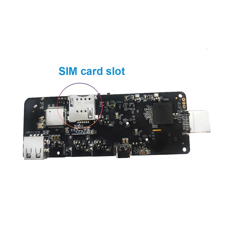 Soluzione lettore multimediale Android TV Box SIM 4G LTE