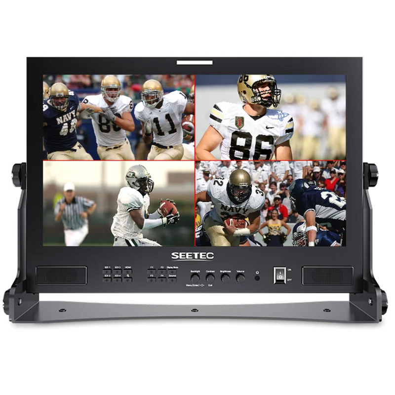 SEETEC ATEM173S 17.3 pollici 1920x1080 Produzione Broadcast Monitor LUT Waveform HDMI 4 SDI In Out