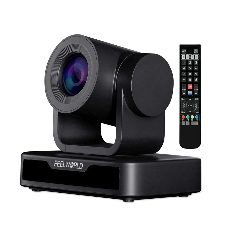 FEELWORLD USB10X Videoconferenza Telecamera PTZ USB Zoom ottico 10X Full HD 1080p per streaming live