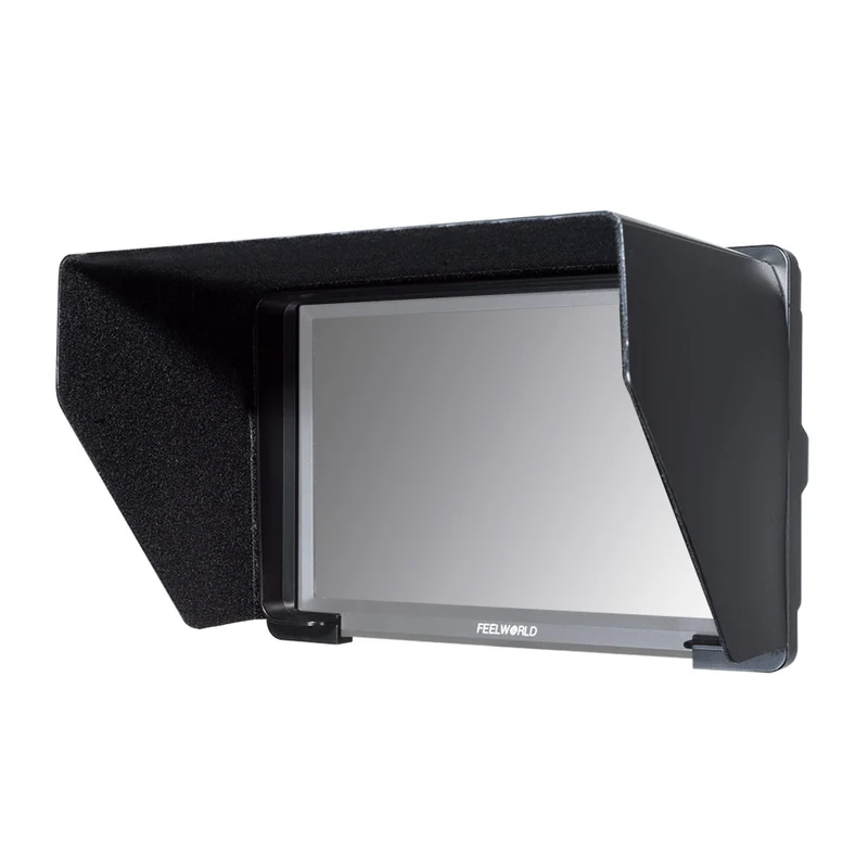 Parasole per monitor FEELWORLD da 6-7 pollici. Si prega di indicare nelle note dell'ordine il modello del monitor e il parasole desiderato.