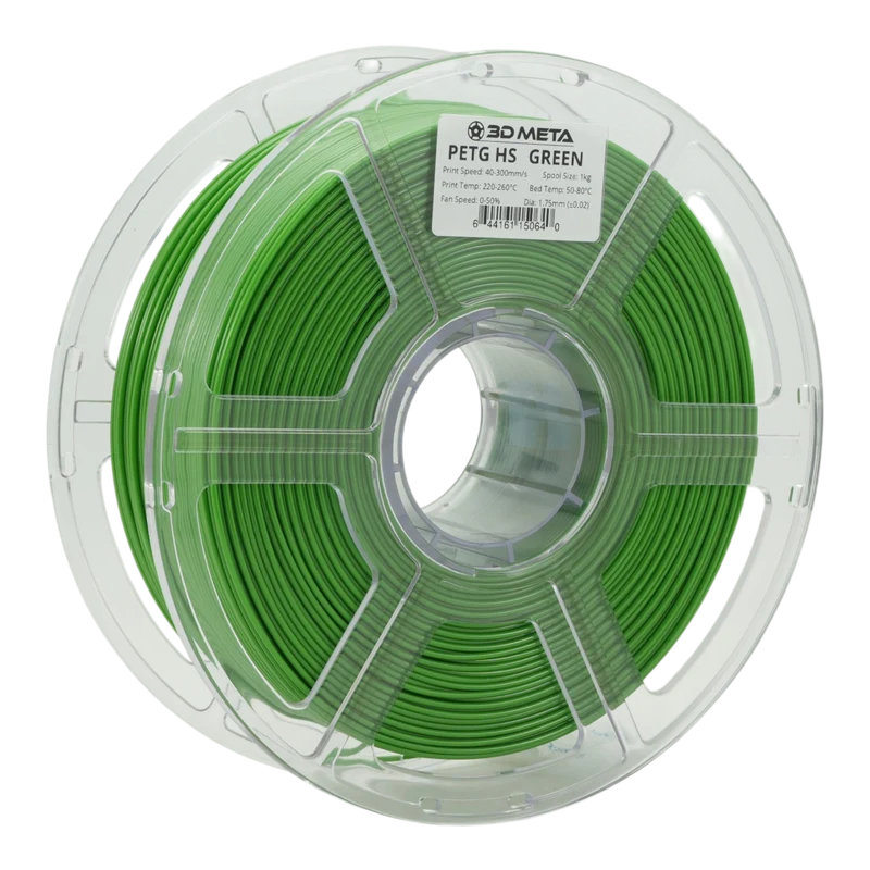 3D META High Speed PETG 3D Printing Filament - Green