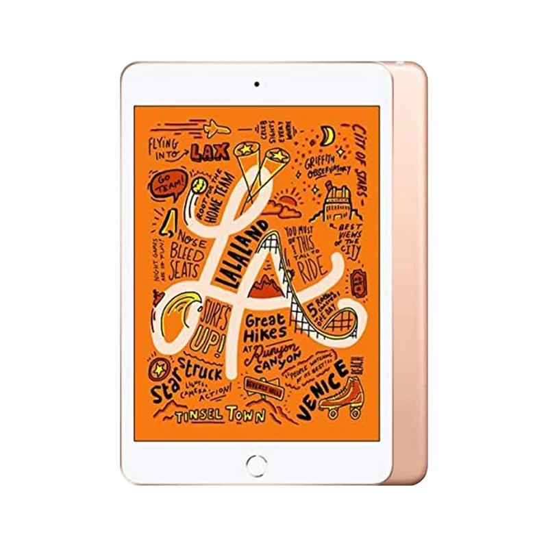 Apple iPad Mini 5th Gen (2019) 7.9" A12 4G 64GB Gold [~Refurbished: Excellent]