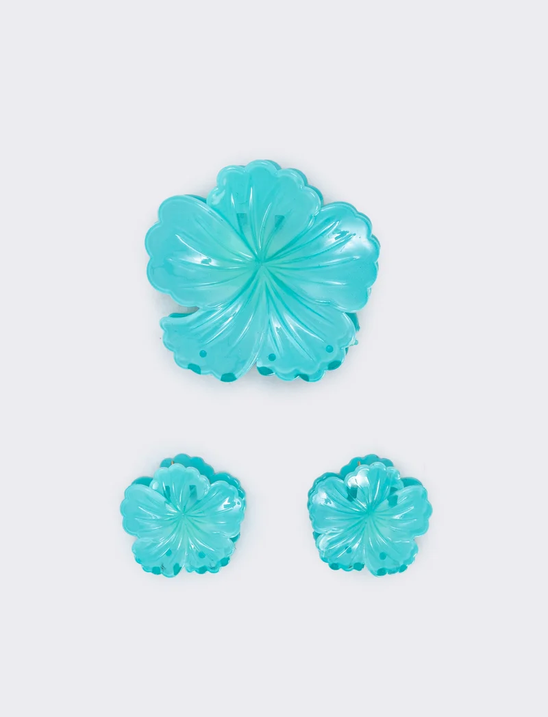 Set di 3 Pinze Ibiscus - Verde