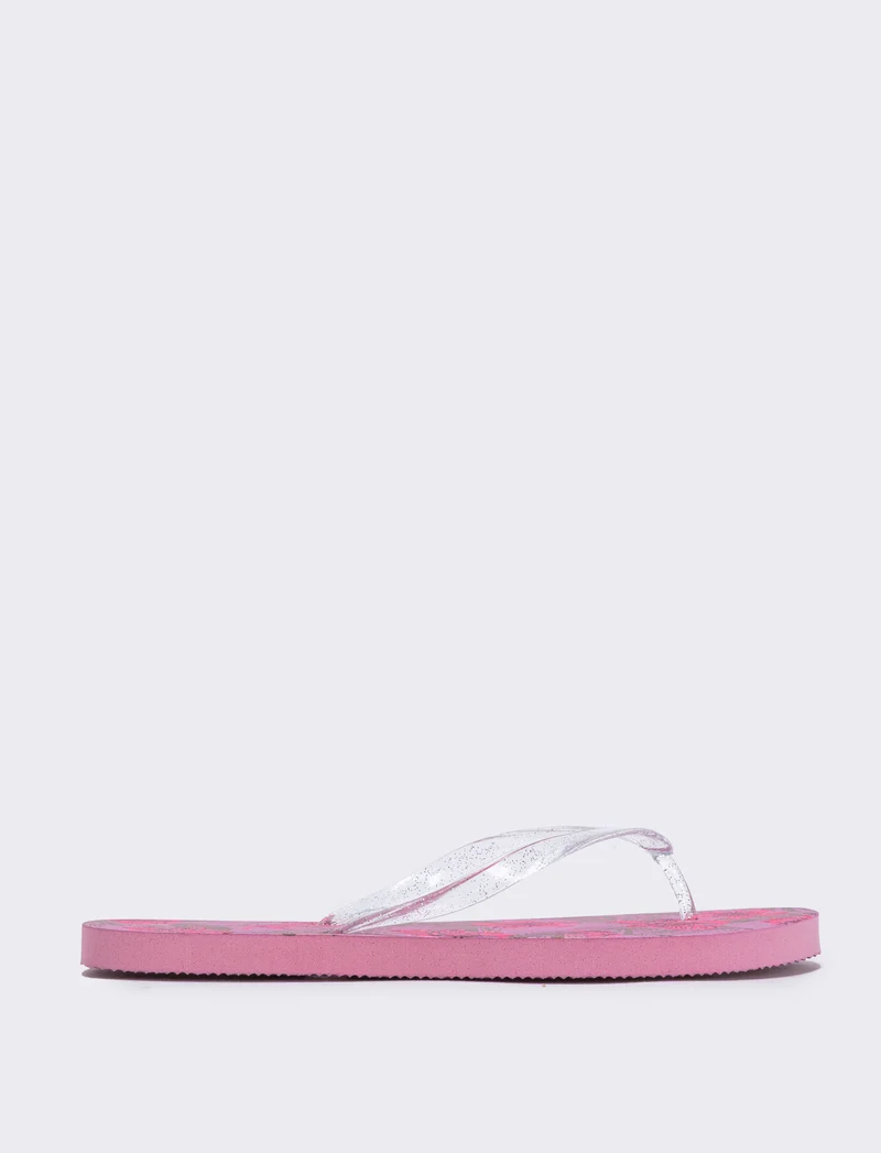 Infradito da in stile shabby - Rosa