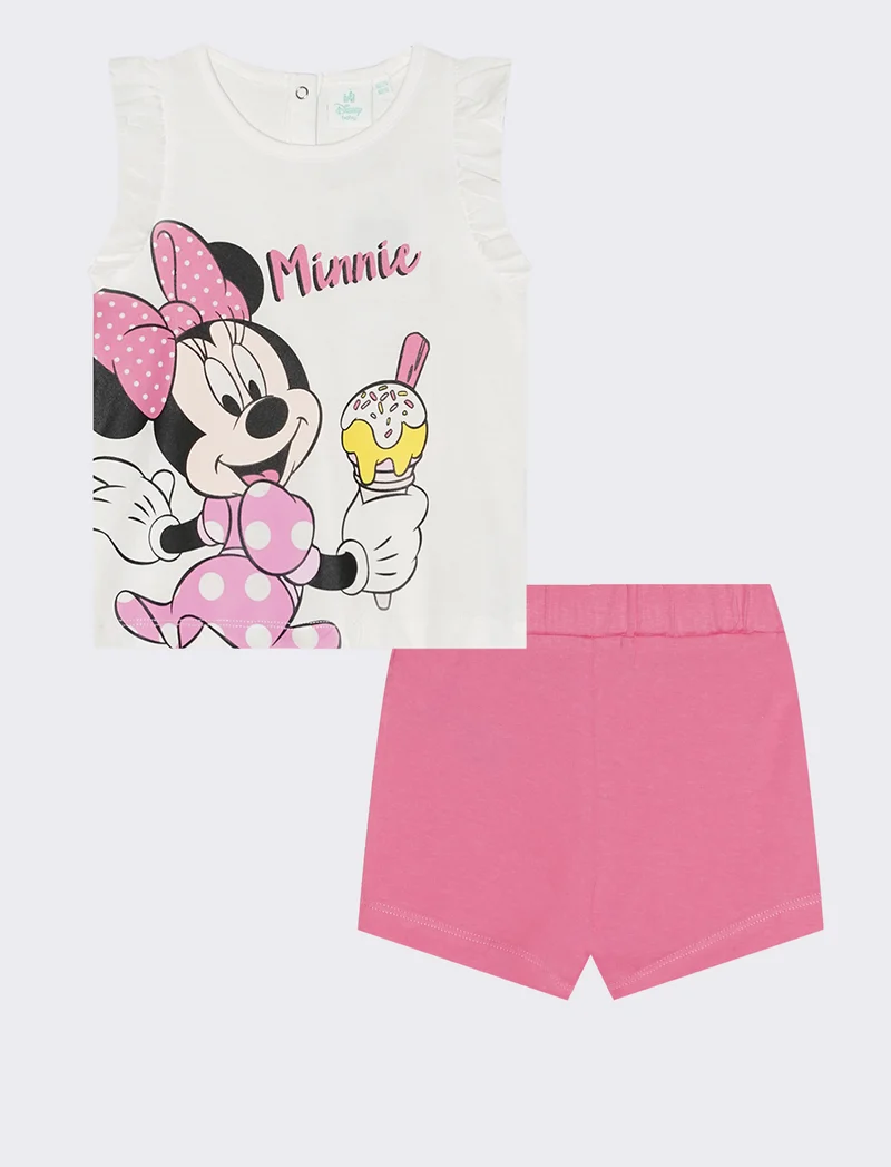 Set Minnie due pezzi per estate modaiole - Fuxia