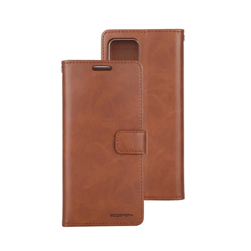 Goospery Bluemoon Diary for iPhone 15 Pro Max - Brown