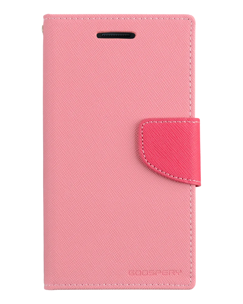Fancy Diary Case for iPhone 13 Pro - Pink/Hot pink