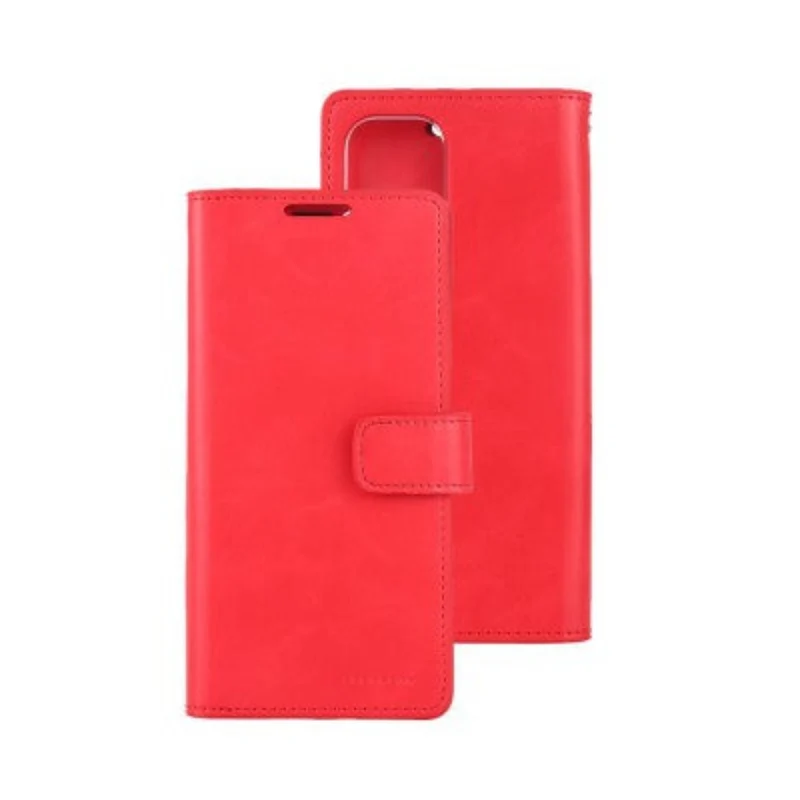 Goospery Bluemoon Diary for iPhone 16 Pro - Red, With Magsafe
