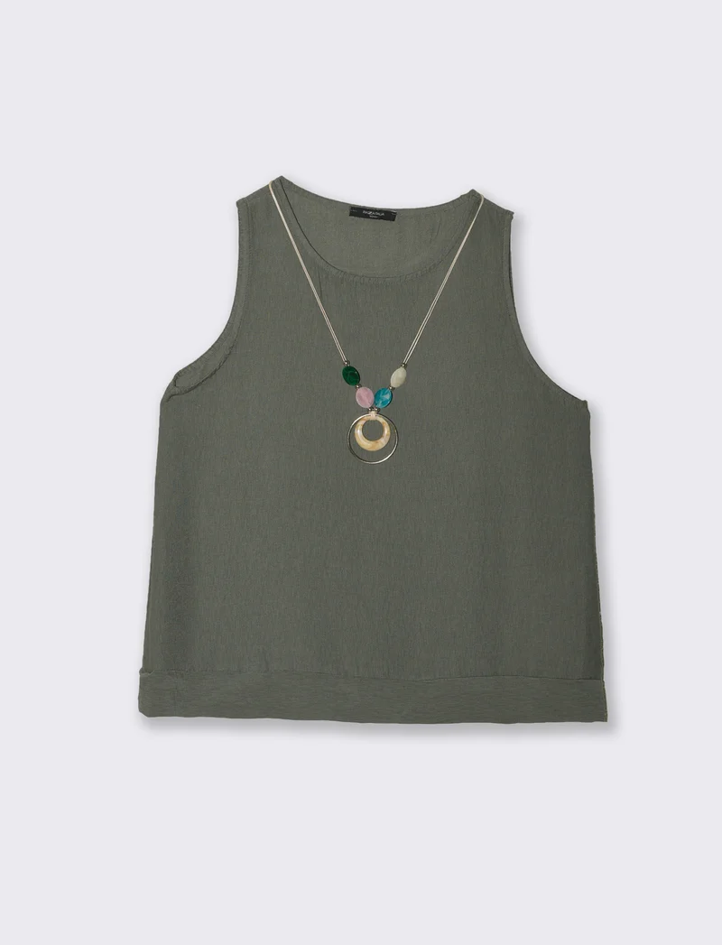 Top con collana - Ve.milit.