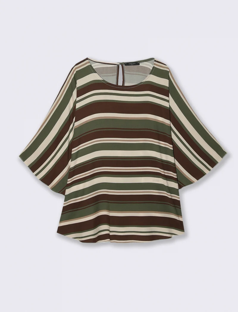 Tshirt in viscosa stampato - Ve.milit.